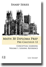 Math 30 Diploma Prep, Pre-Calculus 12, Lessons