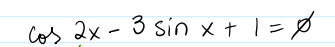 trigonometric equations