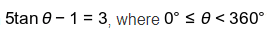 trigonometric equations